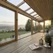 Доска террасная лиственница гладкая 34*120*4000, сорт Классик (0,48м2)