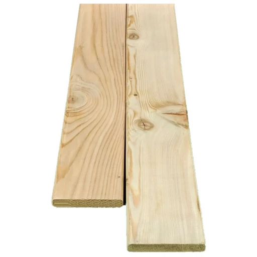 Планкен лиственница прямой 20*120*6000, сорт SF (0,72м2)
