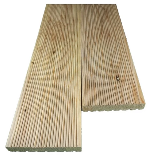 Доска террасная лиственница вельвет 45*190*6000, сорт SF (1,14м2)